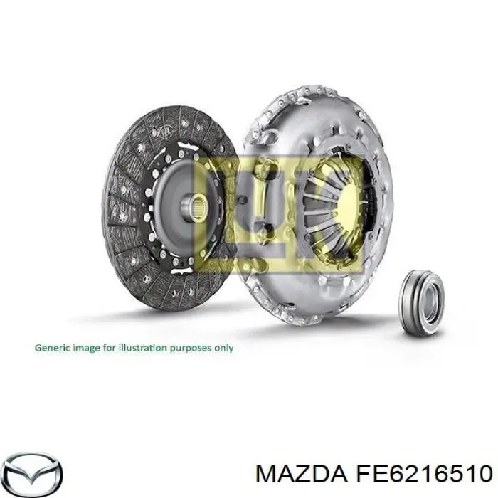 FE6216510 Mazda cojinete de desembrague