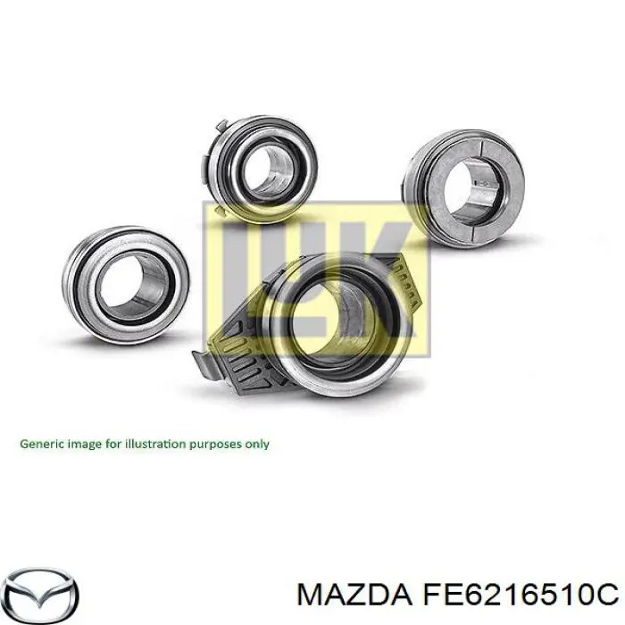 Cojinete de desembrague Mazda FE6216510C precio, desde 18,62 EUR
