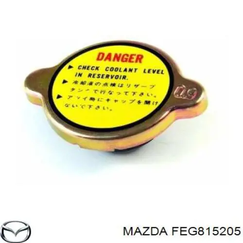 Tapa de radiador (tapón) Mazda FEG815205 precio, desde 3,67 EUR
