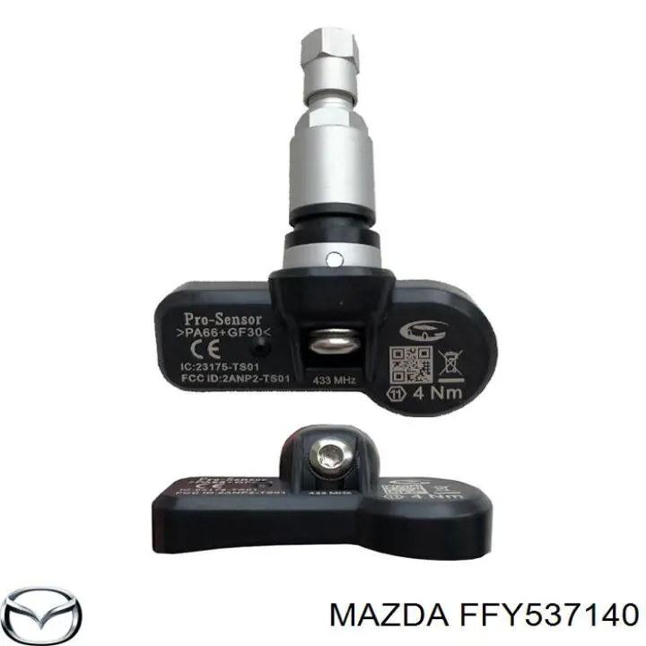 FFY537140 Mazda sensor de presion de neumaticos