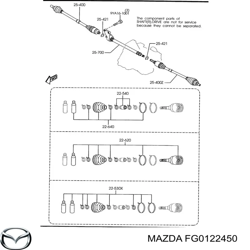 FG0122450 Mazda