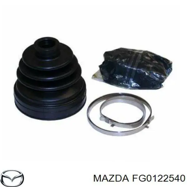 Fuelle, árbol de transmisión delantero interior derecho para Mazda 3 (BK12)