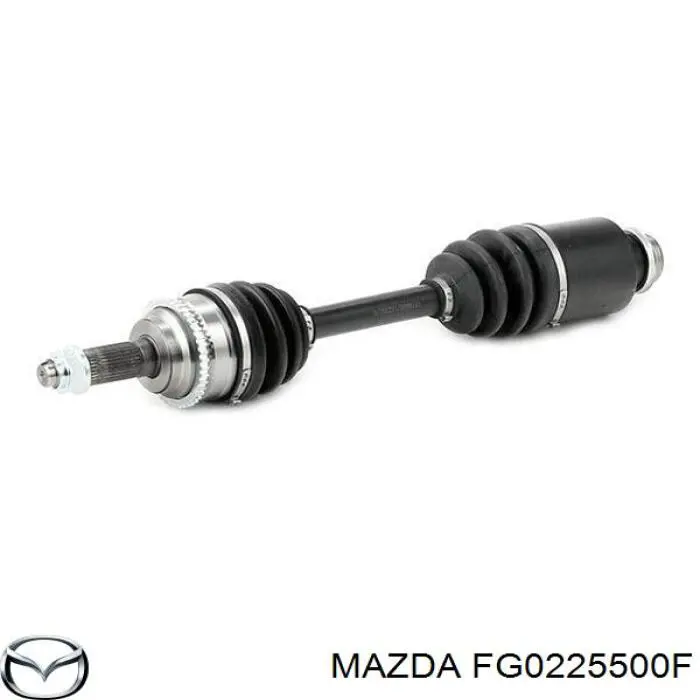 FG0225500F Mazda árbol de transmisión delantero derecho