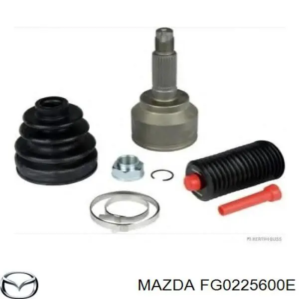 Semieje delantero izquierdo Mazda FG0225600E precio, desde  EUR