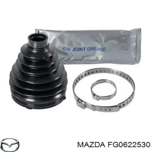 FG0622530 Mazda fuelle, árbol de transmisión delantero exterior