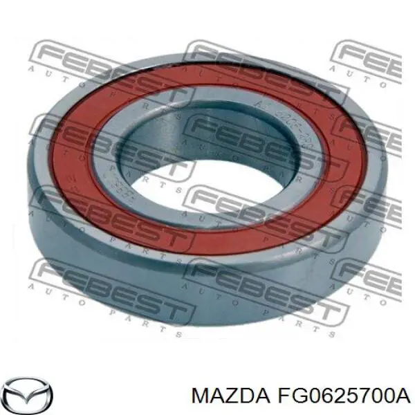 FG0625700A Mazda semieje de transmisión intermedio