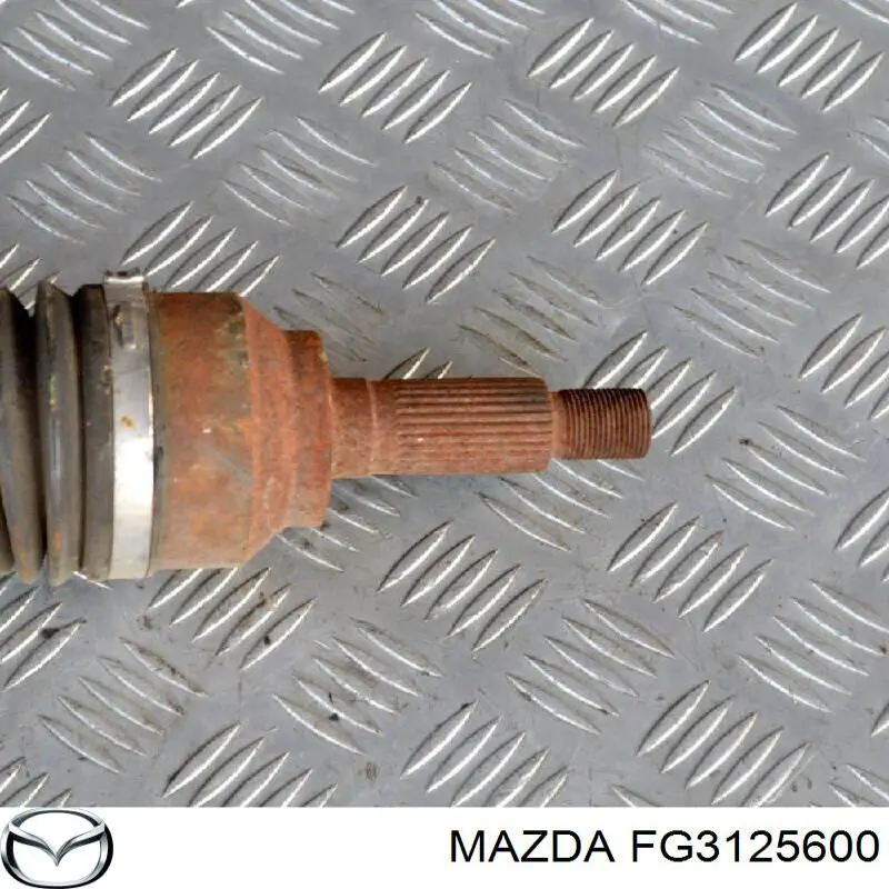Árbol de transmisión delantero izquierdo para Mazda 3 (BL)