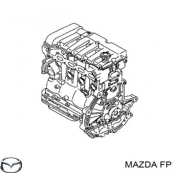 FP Mazda motor completo