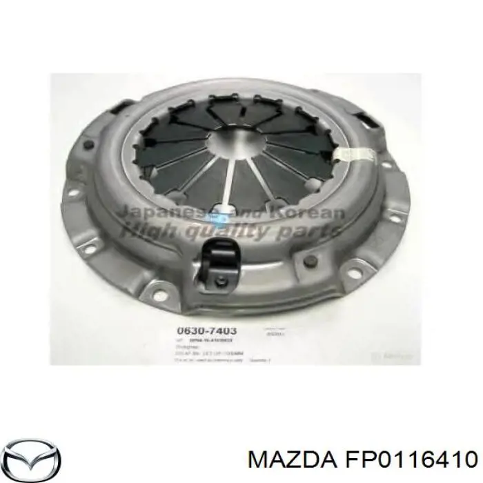 FP0116410 Mazda plato de presión del embrague