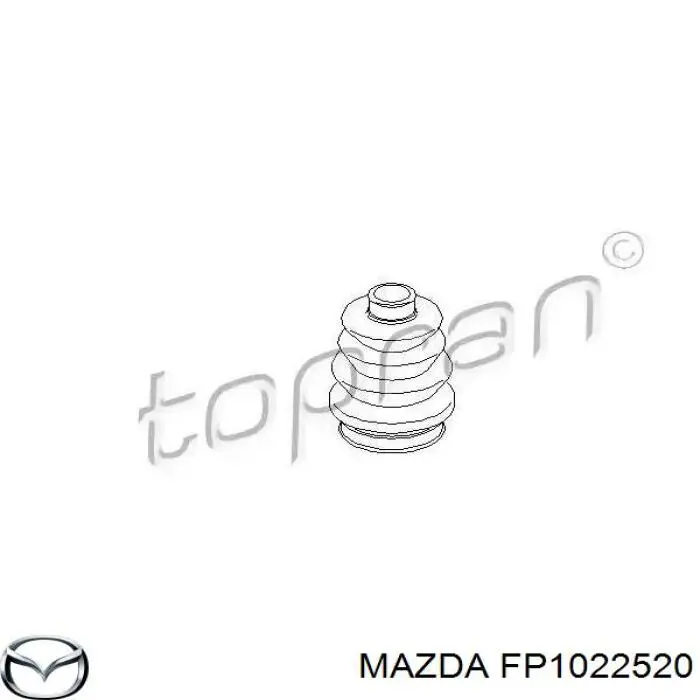 Comprar FP1022520 Mazda Junta homocinética interna delantera derecha