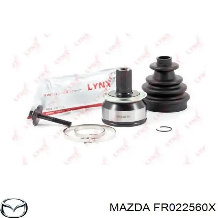 FR022560X Mazda árbol de transmisión delantero izquierdo