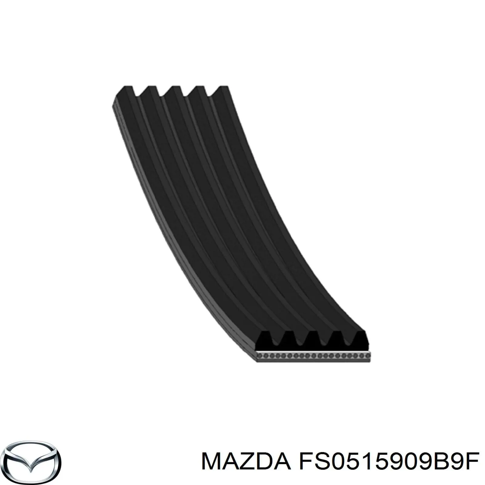 FS0515909B9F Mazda correa trapezoidal