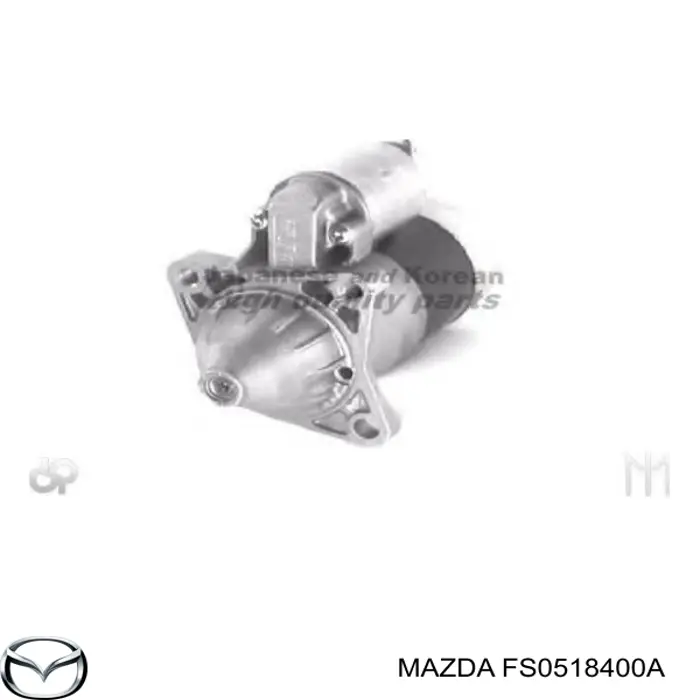 Motor de arranque FS0518400A Mazda