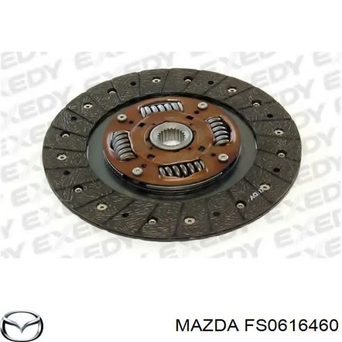 FS0616460 Mazda disco de embrague