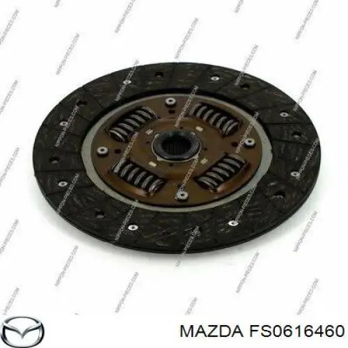 Disco de embrague Mazda 323 BG