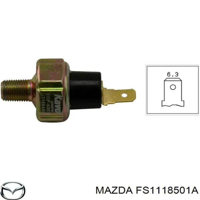 FS11-18-501A Mazda sensor de presión de aceite