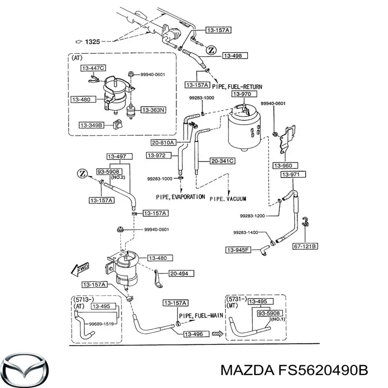 FS5620490B Mazda