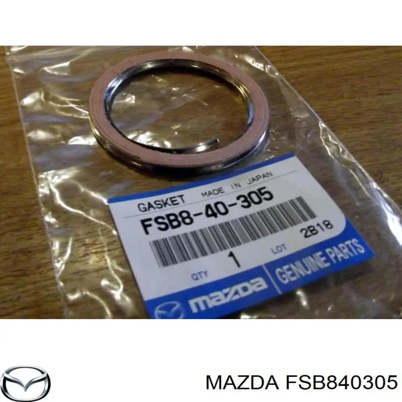 FSB840305 Mazda juntas para silenciador