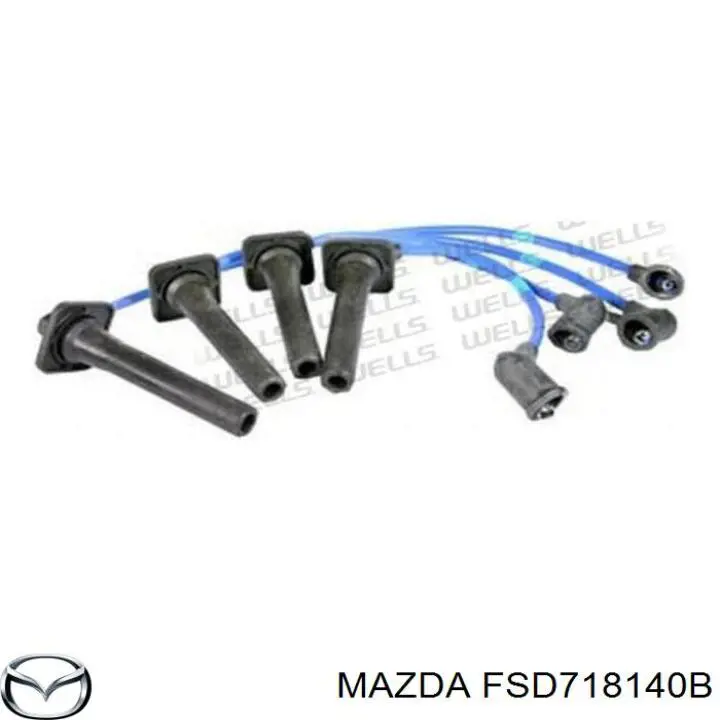 FSD7-18-140B Mazda cables de bujías