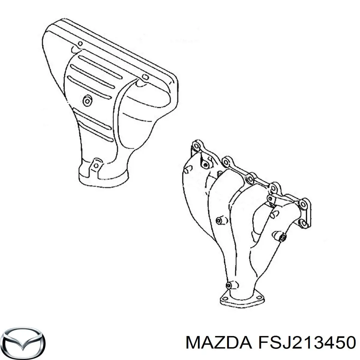 Colectores de escape para Mazda 323 F VI BJ