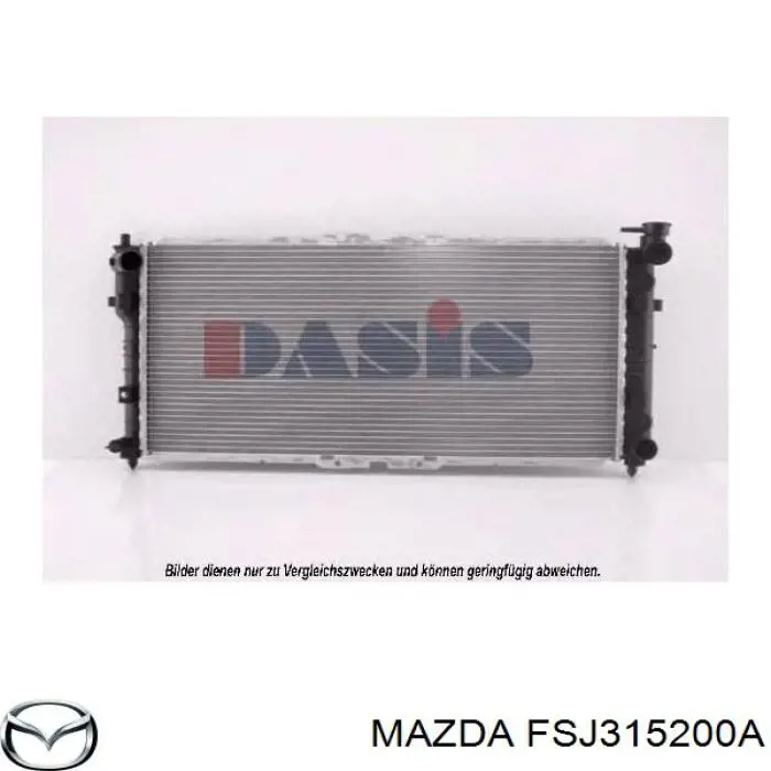 Comprar FSJ315200A Mazda Radiador de auto