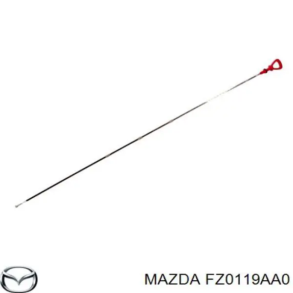 FZ0119AA0 Mazda embudo de varilla de aceite, caja de cambios automática