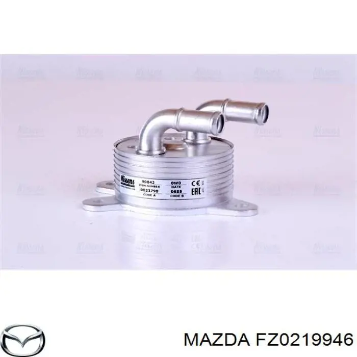 FZ0219946 Mazda radiador enfriador de la transmision/caja de cambios