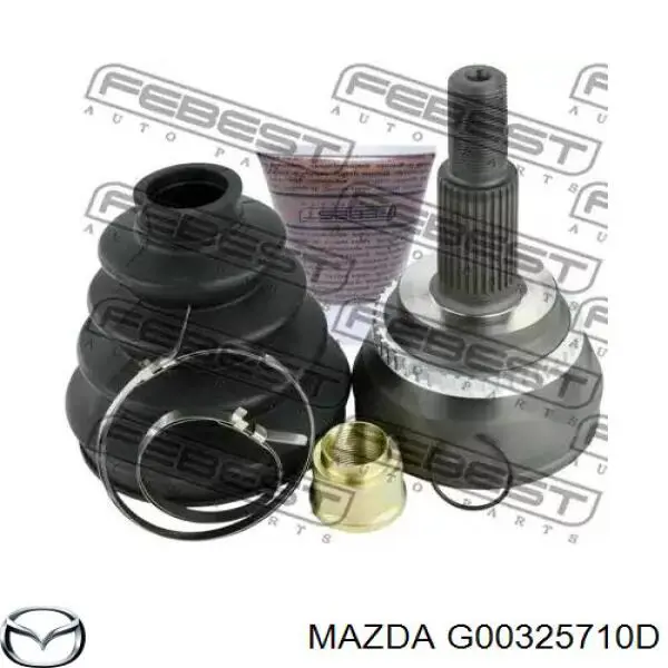 G00325710D Mazda semieje de transmisión intermedio