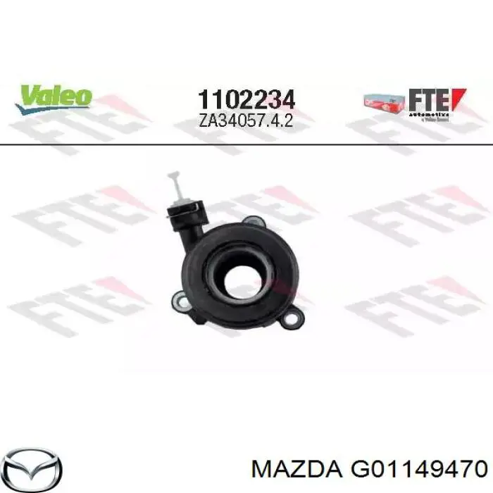 Kit de reparación del cilindro receptor de embrague Mazda G01149470 precio, desde 5,32 EUR
