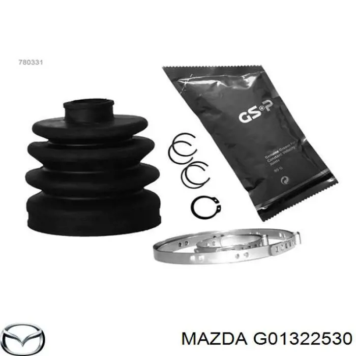 Fuelle, palier delantero exterior Mazda G01322530 precio, desde 9,54 EUR