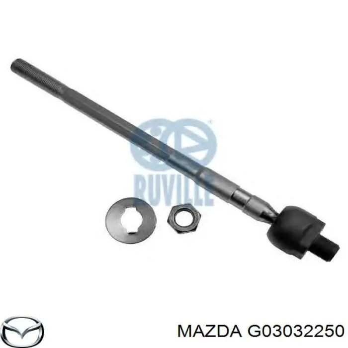 G03032250 Mazda barra de acoplamiento izquierda