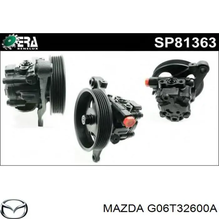 G06T32600A Mazda bomba hidráulica de dirección