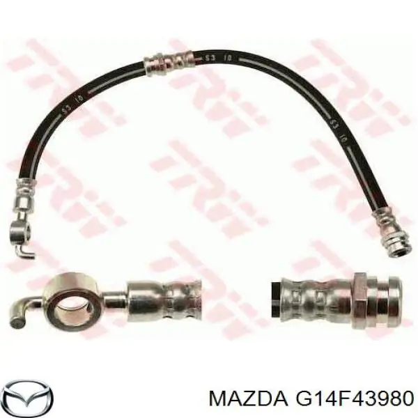 Comprar G14F43980 Mazda Latiguillos de freno delantero