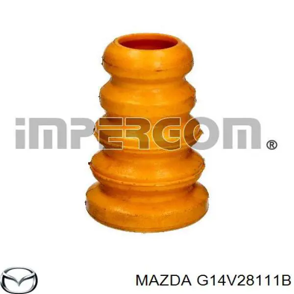 Almohadilla de tope, suspensión trasera para Mazda 626 (GW)