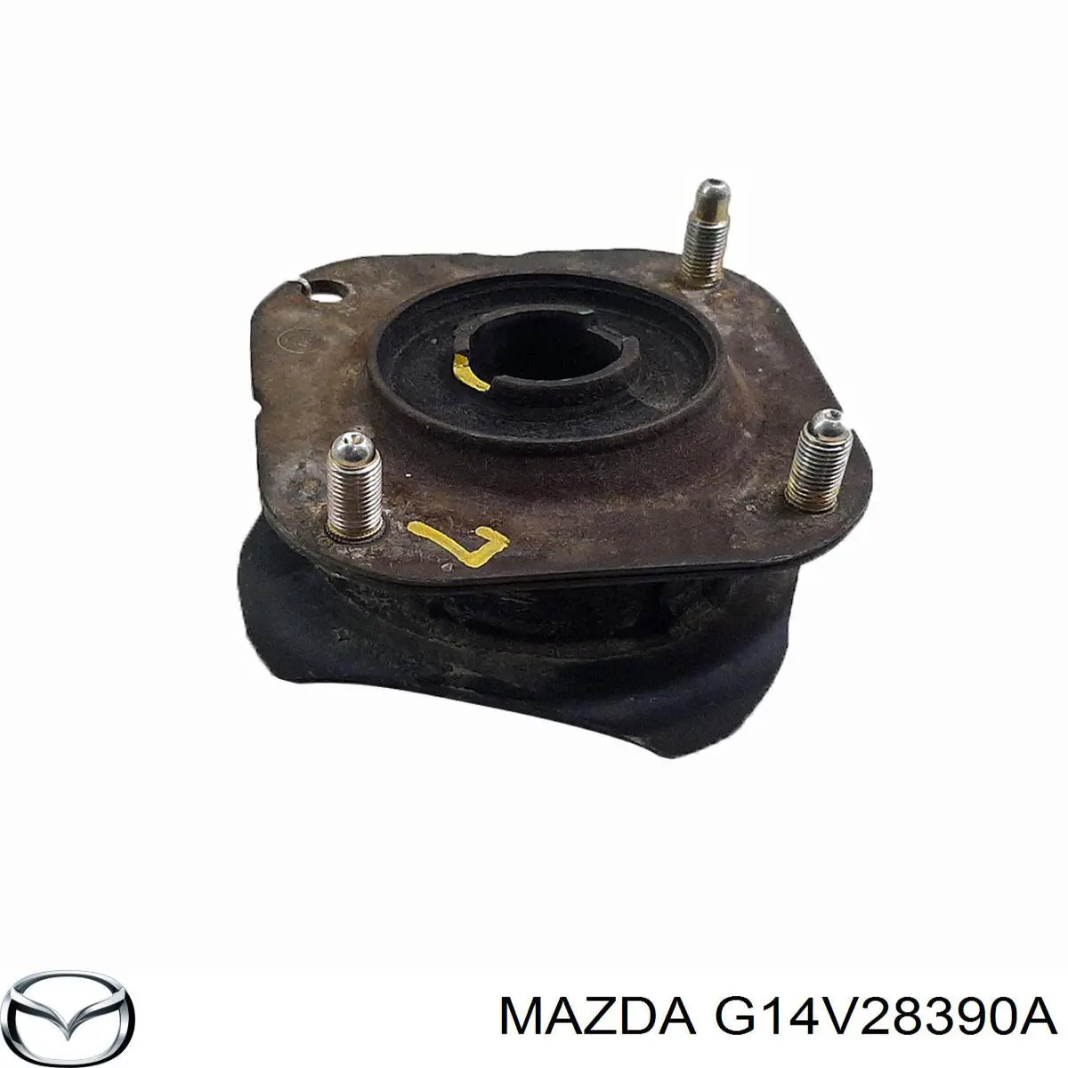 G14V28390A Mazda soporte amortiguador trasero izquierdo