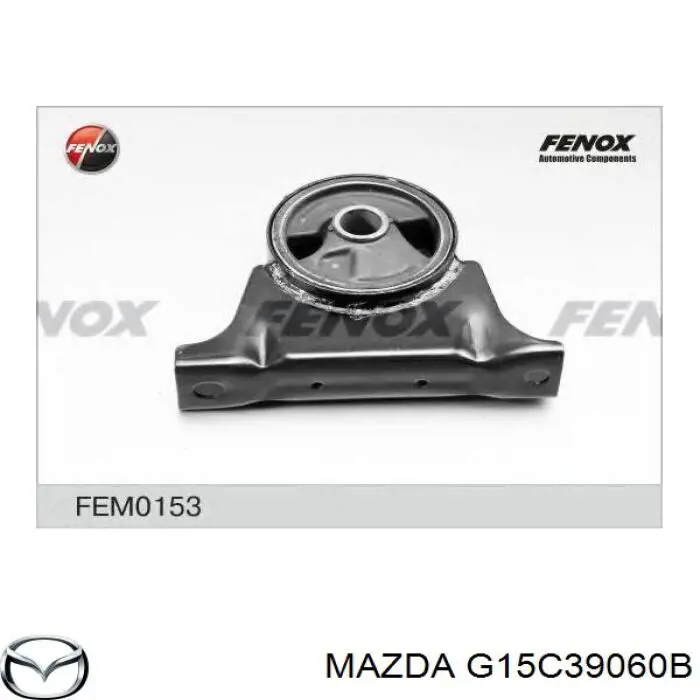 G15C39060B Mazda soporte de motor derecho