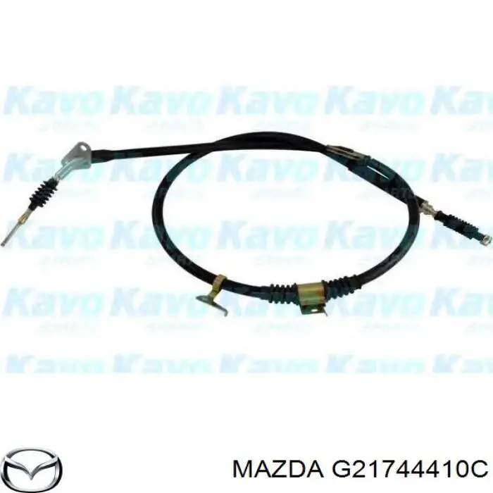 G217 44 410C Mazda cable de freno de mano trasero derecho
