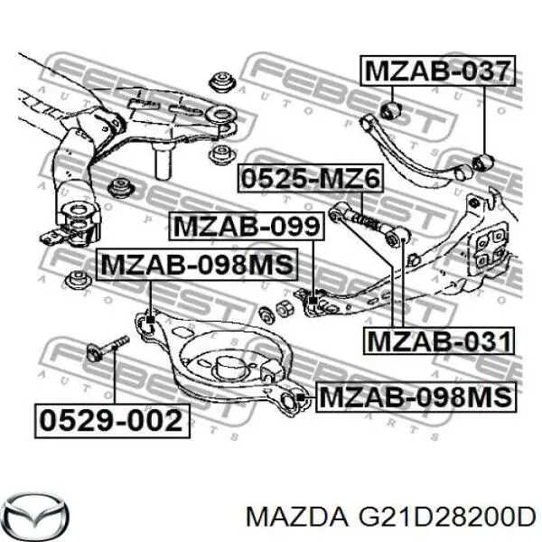 G21D28250F Mazda