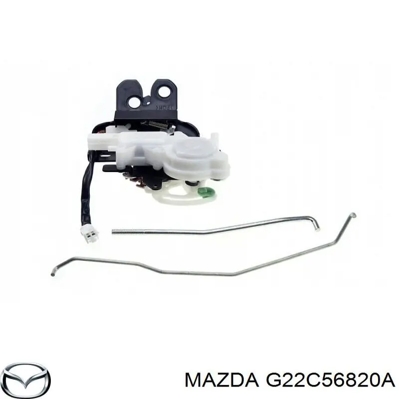 Comprar G22C56820A Mazda Cerradura de puerta de maletero