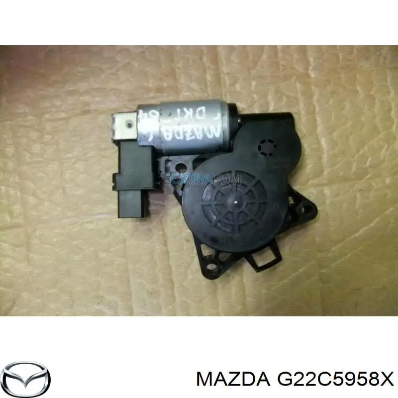 Motor eléctrico, elevalunas, puerta trasera para Mazda CX-9 (TB)