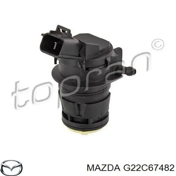 Bomba de agua limpiaparabrisas, delantera Mazda G22C67482 precio, desde 14,68 EUR