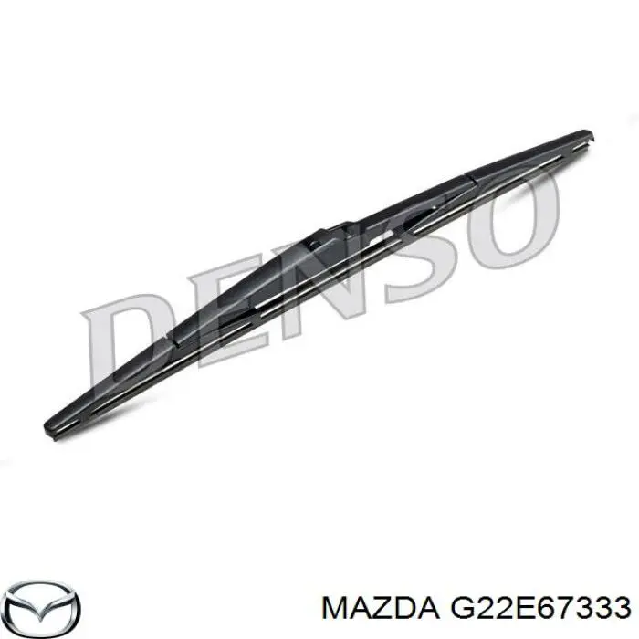 G22E67333 Mazda limpiaparabrisas de luna trasera