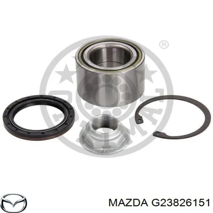 G23826151 Mazda cojinete de rueda trasero