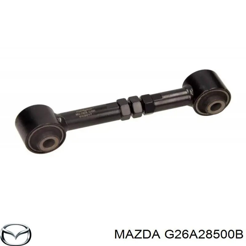 G26A28500B Mazda barra transversal de suspensión trasera