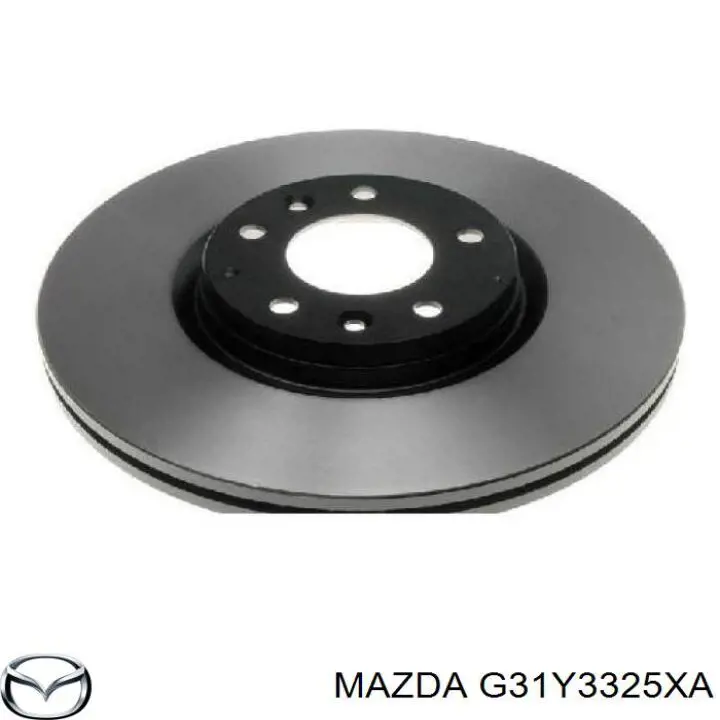 G31Y3325XA Mazda disco de freno delantero