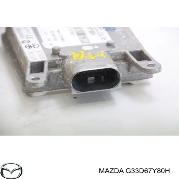 G33D67Y80H Mazda Radar de cambio de carril