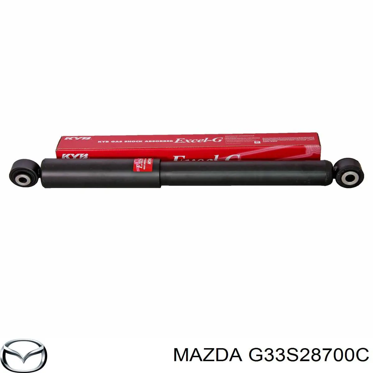G33S28700C Mazda amortiguador trasero