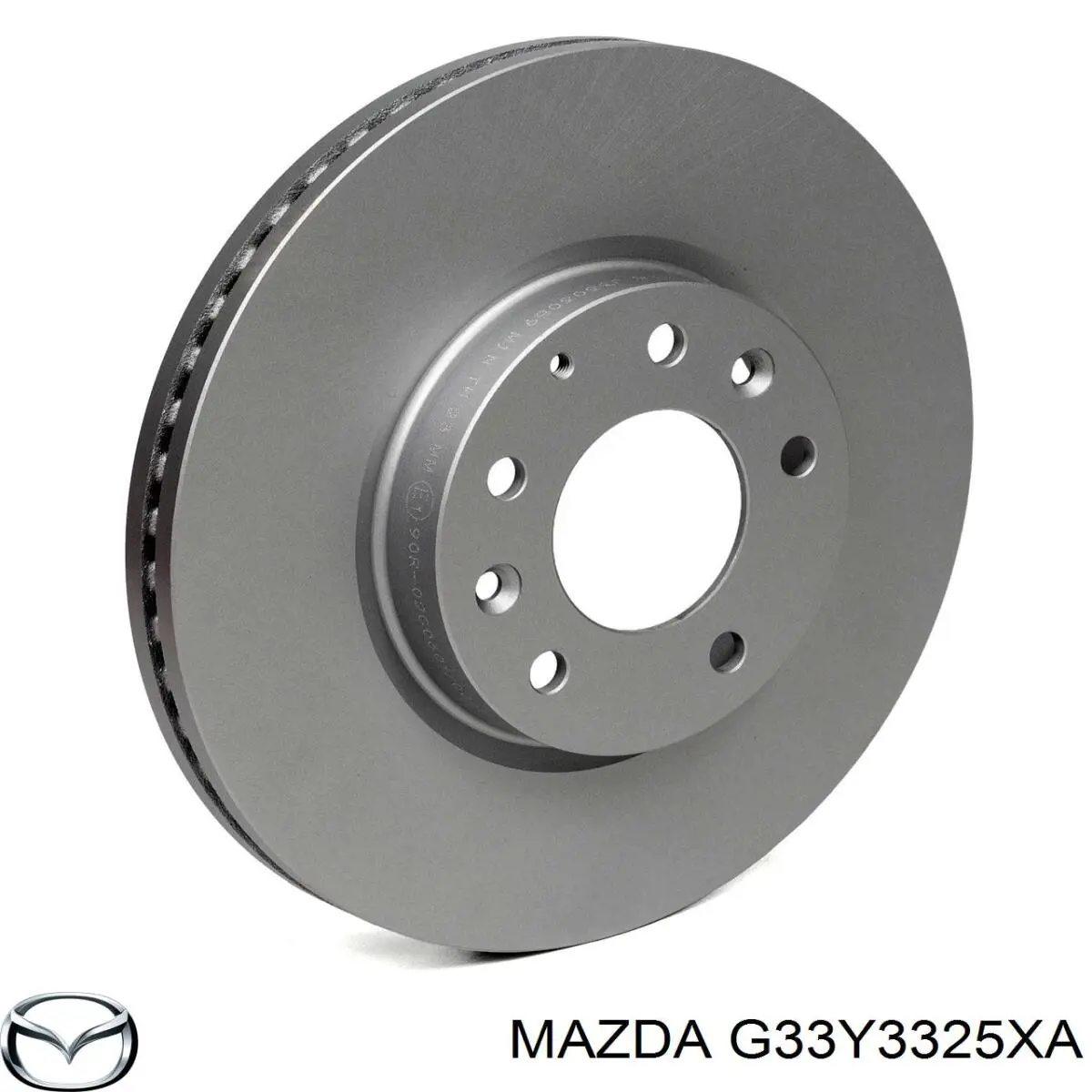 Disco de freno G33Y3325XA Mazda