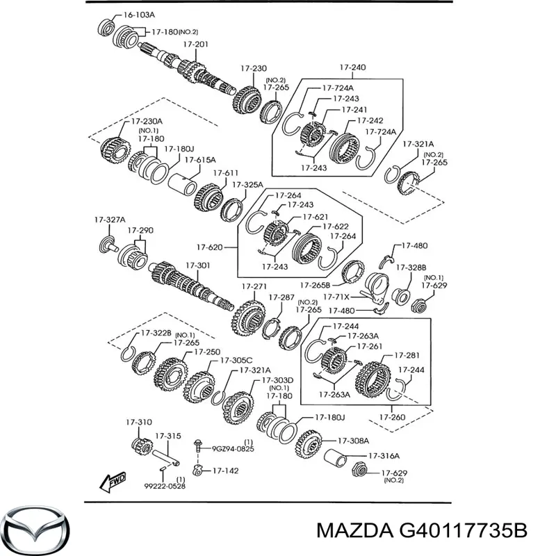 G40117735B Mazda