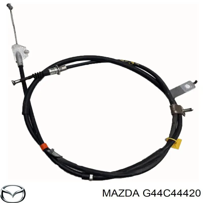 G44C44420 Mazda cable de freno de mano trasero izquierdo
